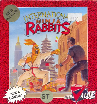 постер игры International Ninja Rabbits