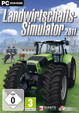 постер игры Farming Simulator 2011