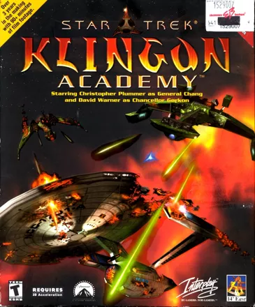 постер игры Star Trek: Klingon Academy