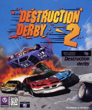 постер игры Destruction Derby 2