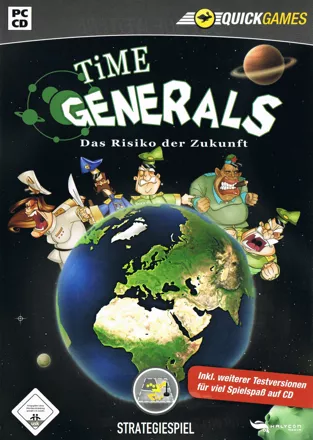 постер игры Time Generals: Das Risiko der Zukunft