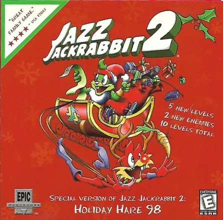 постер игры Jazz Jackrabbit 2: Holiday Hare 98