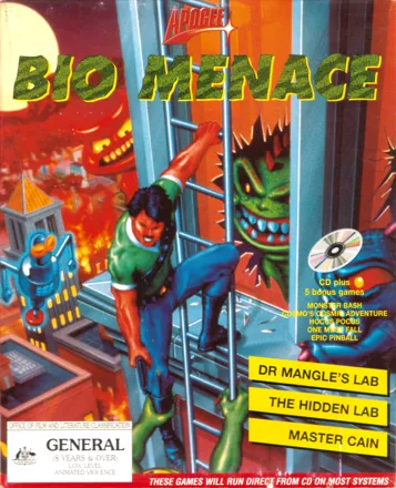 постер игры Bio Menace