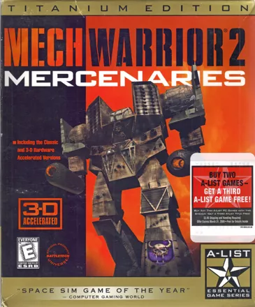 постер игры MechWarrior 2: Mercenaries (Titanium Edition)
