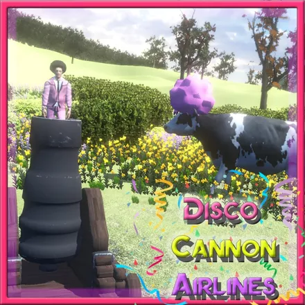 постер игры Disco Cannon Airlines