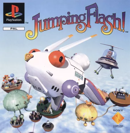 постер игры Jumping Flash!