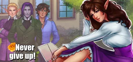 постер игры Never give up!