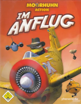 постер игры Crazy Chicken: Approaching