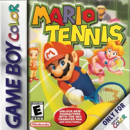постер игры &laquo;Mario Tennis&raquo;