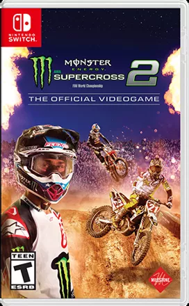 постер игры Monster Energy Supercross 2: The Official Videogame