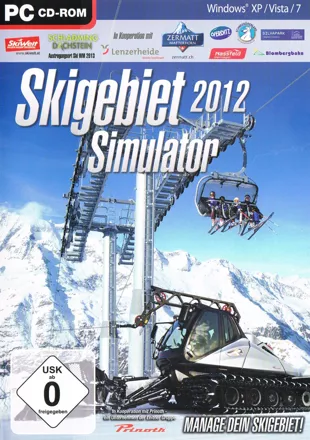 постер игры Ski-World Simulator 2012