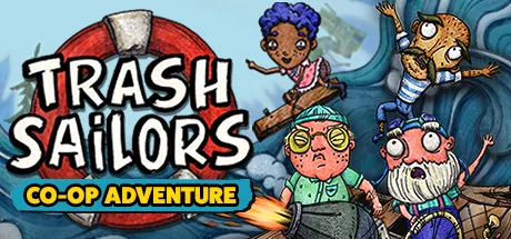 постер игры Trash Sailors