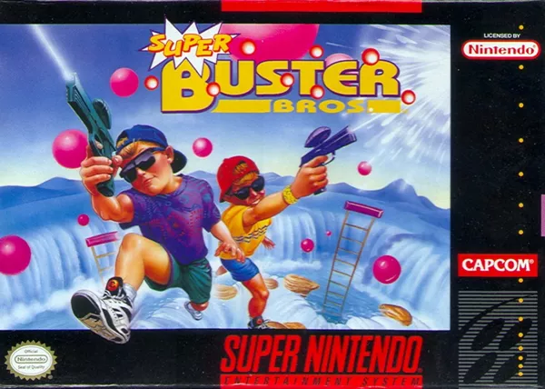 постер игры Super Buster Bros.