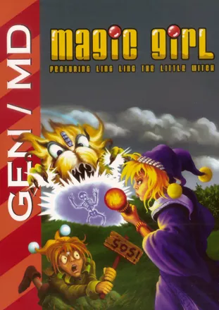 постер игры Magic Girl Featuring Ling Ling the Little Witch