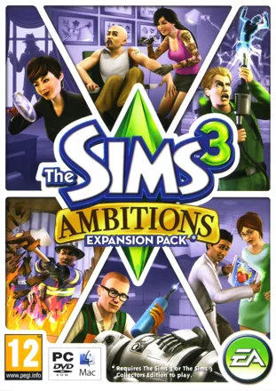 постер игры The Sims 3: Ambitions