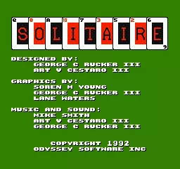 постер игры Solitaire