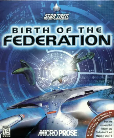 постер игры Star Trek: The Next Generation - Birth of the Federation