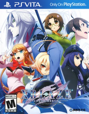 постер игры XBlaze: Code:Embryo