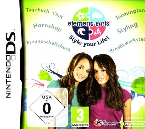 постер игры Element Girls: Style your Life!