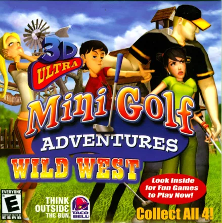постер игры 3D Ultra Mini Golf Adventures: Wild West