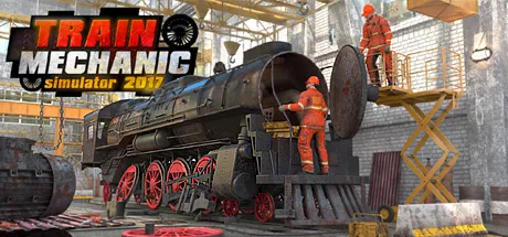 постер игры Train Mechanic Simulator 2017