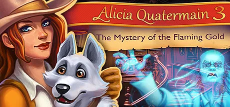постер игры Alicia Quatermain 3: The Mystery of the Flaming Gold