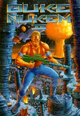 постер игры Duke Nukem II