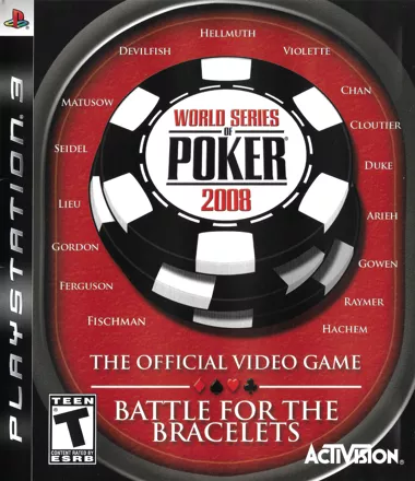 постер игры World Series of Poker 2008: Battle for the Bracelets