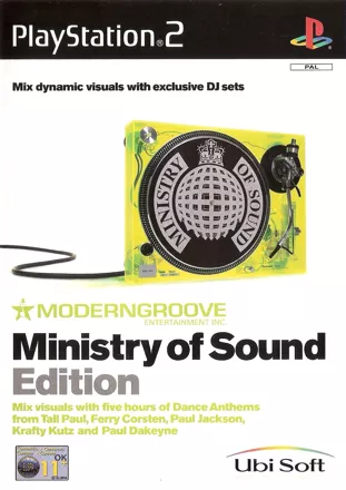 постер игры Moderngroove: Ministry of Sound Edition