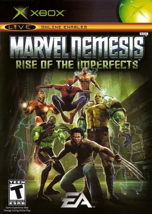 постер игры Marvel Nemesis: Rise of the Imperfects