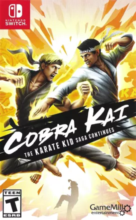 постер игры Cobra Kai: The Karate Kid Saga Continues