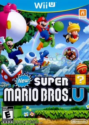 постер игры New Super Mario Bros. U