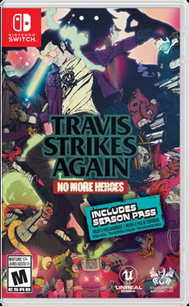 постер игры Travis Strikes Again: No More Heroes