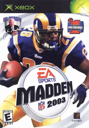 постер игры Madden NFL 2003