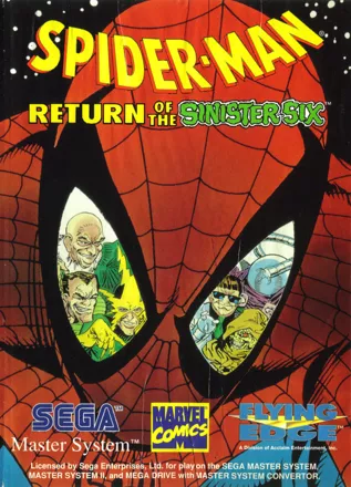 постер игры Spider-Man: Return of the Sinister Six