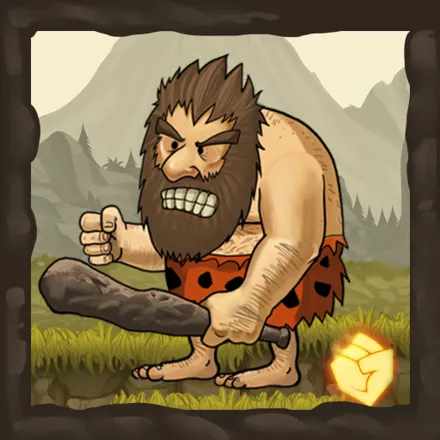 постер игры Caveman Chuck