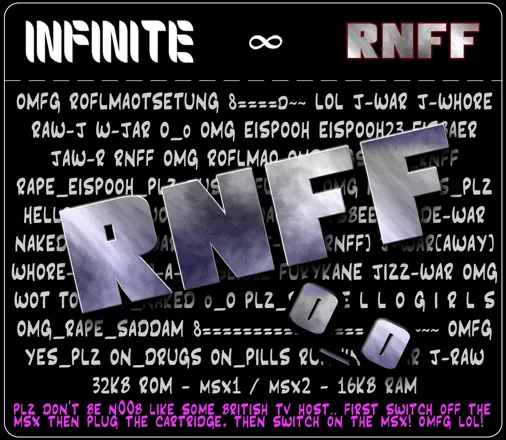 постер игры RNFF: Running Naked in a Field of Flowers