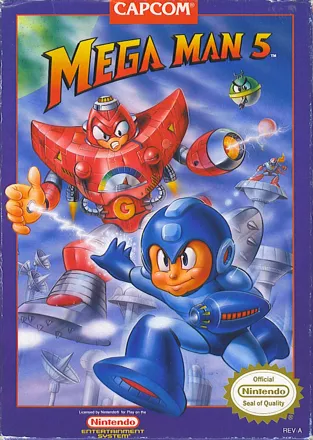 постер игры Mega Man 5
