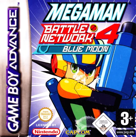постер игры Mega Man Battle Network 4: Blue Moon