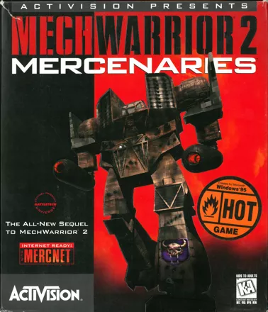 постер игры MechWarrior 2: Mercenaries
