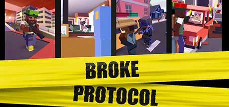 постер игры Broke Protocol