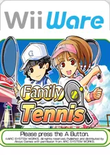постер игры Family Tennis