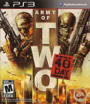 постер игры Army of Two: The 40th Day