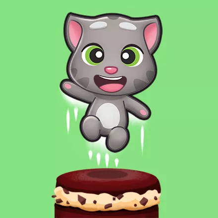 постер игры Talking Tom: Cake Jump