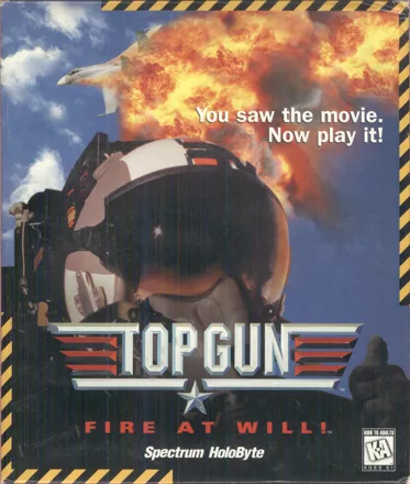 постер игры Top Gun: Fire at Will!