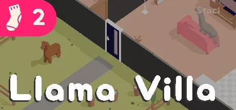 постер игры Llama Villa