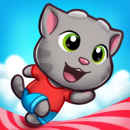 постер игры Talking Tom: Candy Run