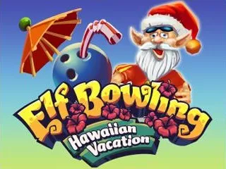 постер игры Elf Bowling: Hawaiian Vacation