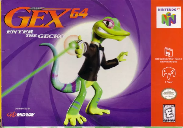 постер игры Gex: Enter the Gecko