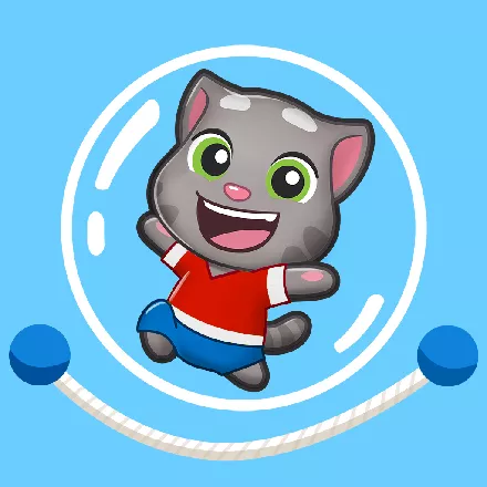 постер игры Talking Tom: Jump Up